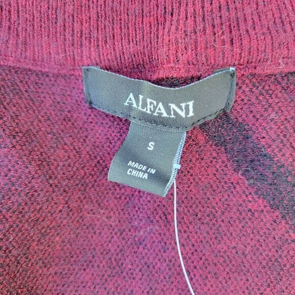 Alfani High-Neck Rayon Blend Elbow Length Sweater Women's. Size Small.  NWT $79 - Picture 7 of 9